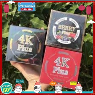 Kem sâm 4k - 4k bery - 4k đỏ mụn thái lan