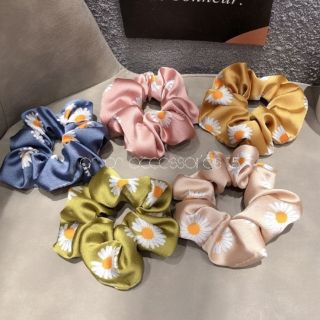 Cột tóc scrunchie hoa cúc♥️♥️♥️