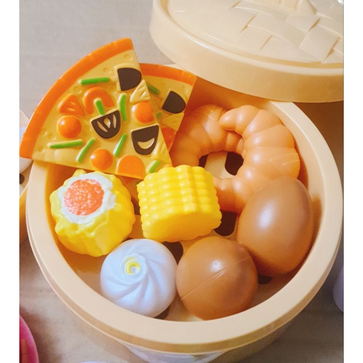 Đồ Chơi Nhà Bếp 59 món, Túi Dimsum, Rất Nhiều Món
