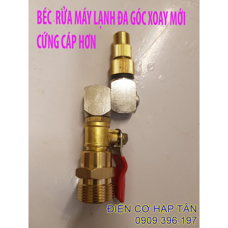 BÉC RỬA MÁY LẠNH –ĐA GÓC XOAY-CHO GIA ĐÌNH