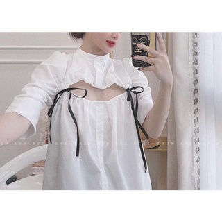 ❣️🤎🤎Sơmi dúm ngực hot hit. Size S M