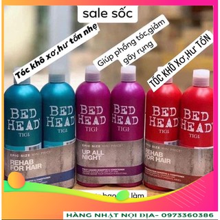 Bộ dầu gội xả Tigi Bed Head 750ml