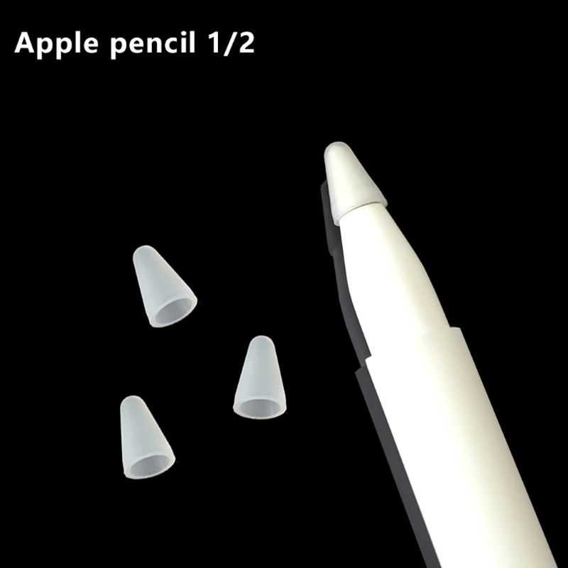 Set 5 Vỏ Silicon Cho Bút Cảm Ứng Apple Pencil 1st 2nd Stylus