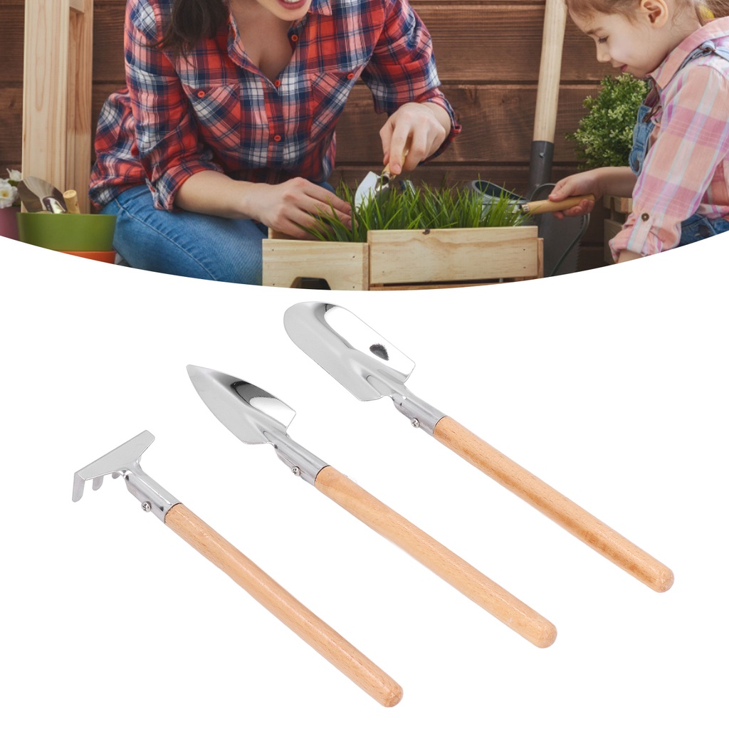 Có thể bán buôn Bộ xẻng làm vườn thuổng Máy cày cấy bằng thép không gỉ dụng cụ cỏ Hàng giao ngaySodium075