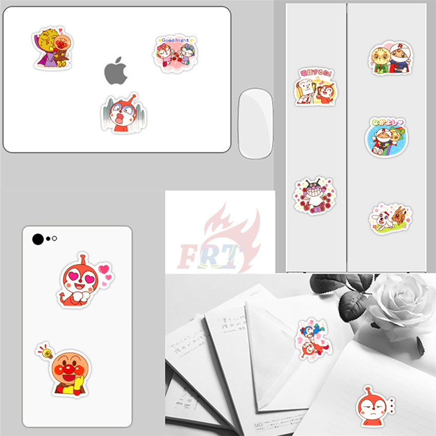 Bộ 40 Miếng Dán Hoạt Hình Anpanman - Series 03