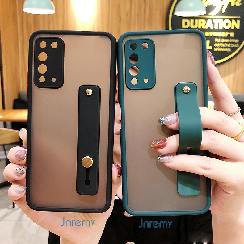 Ốp Điện Thoại Cứng Có Dây Đeo Bảo Vệ Camera Cho Xiaomi Redmi 10C 10 Note 11 11S 10 10S 11T K50 Poco X4 M3 M4 Pro F3