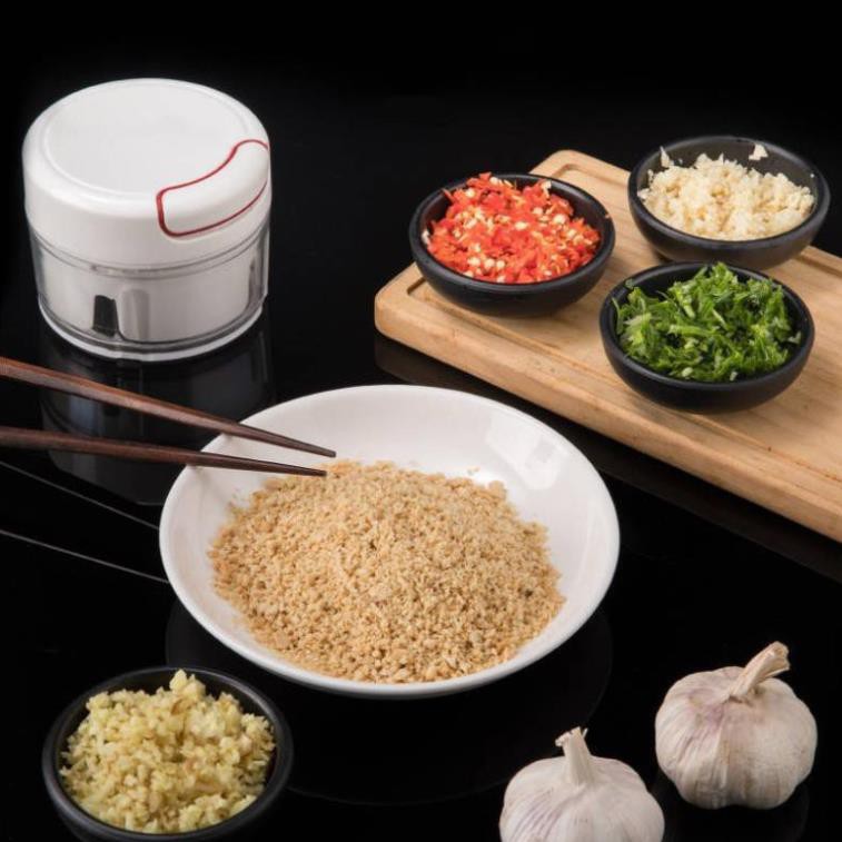 Máy xay tỏi ớt cầm tay Mini Food Chopper