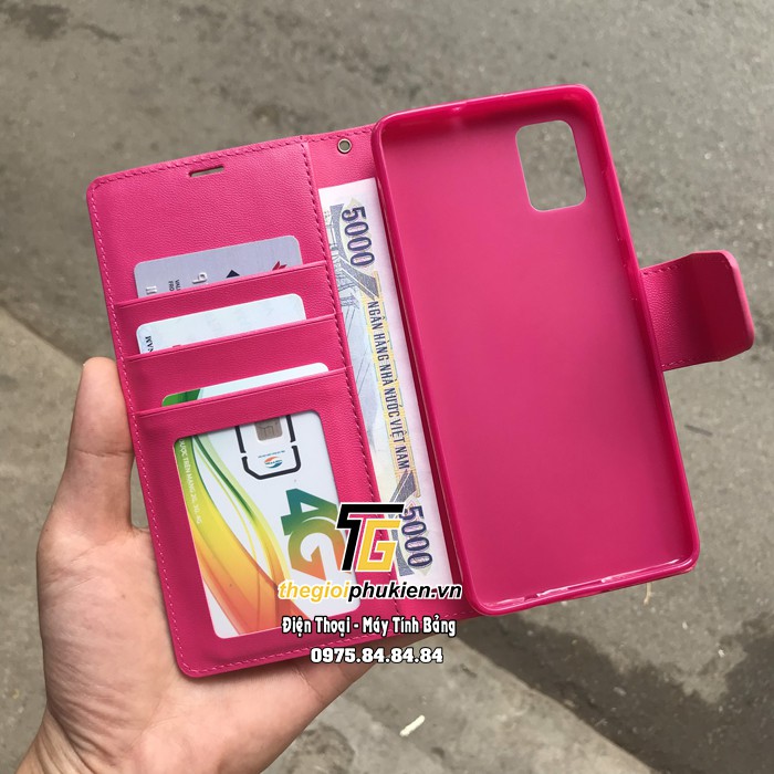 [Mã ELFLASH5 giảm 20K đơn 50K] Bao da dạng ví hiệu Hanman có quai cài OPPO A52, A92 | BigBuy360 - bigbuy360.vn