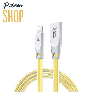 Cáp Hoco U9 chống đứt, chống gập, có đèn báo, dài 1m2 & 2m chính hãng cho Iphone