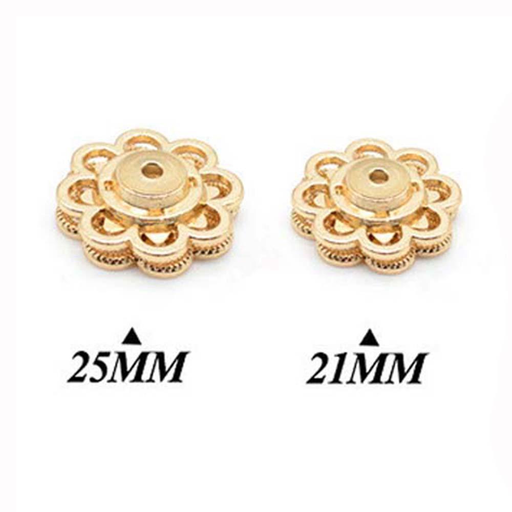 YIYU Nút Kim Loại Mini May Vá Quần Áo