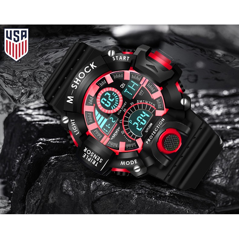 Đồng hồ Nam ARMY 1902 USA Chống Nước Siêu Bền - Thương Hiệu Cao Cấp từ Mỹ | BigBuy360 - bigbuy360.vn