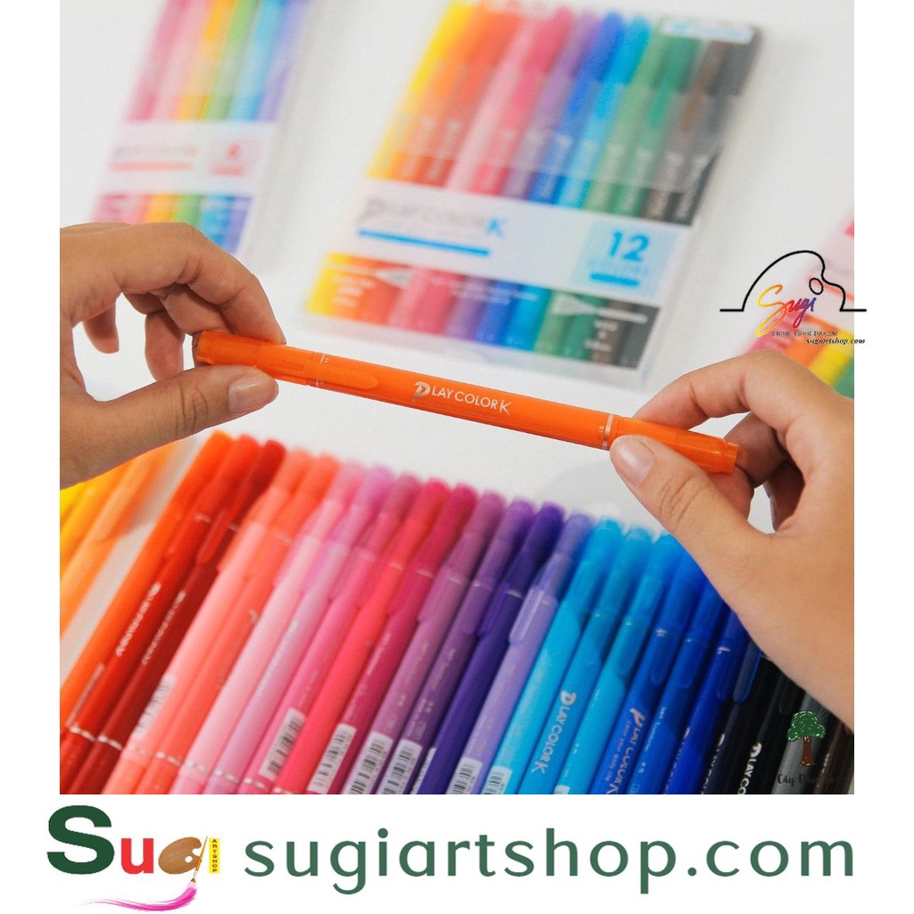 BÚT HIGHLIGHT 2 ĐẦU TOMBOW PLAY COLOR K [Sugi Art Shop]