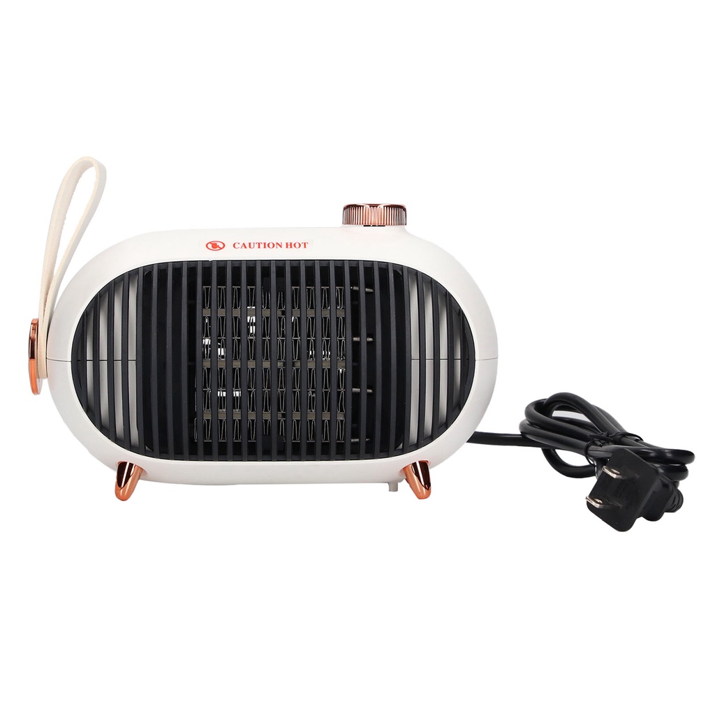 Lithium067 Máy sưởi, quạt sưởi gốm làm ấm phòng nhanh công suất lớn -  không gian nhỏ 900W PTC Gốm sứ Sưởi ấm nhanh 3 cấp độ Tắt tiếng Bảo vệ quá nhiệt 110‑220V