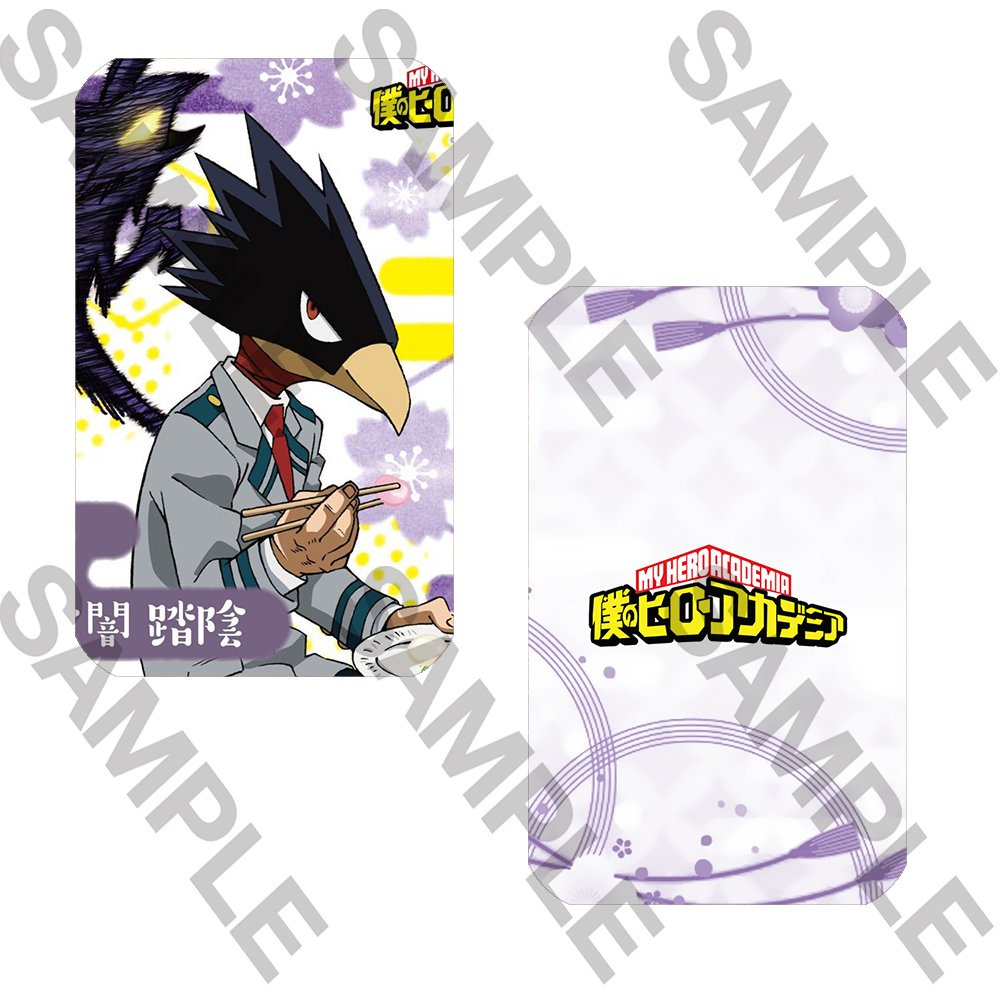 Ảnh card bo góc in hình BOKU NO HERO ACADEMIA ver ĂN UỐNG Học Viện Anh Hùng thẻ bo viền 5*8cm anime chibi 1 tấm