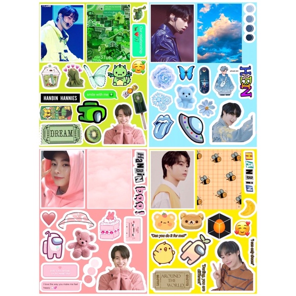 Sticker aesthetic HANBIN Iland