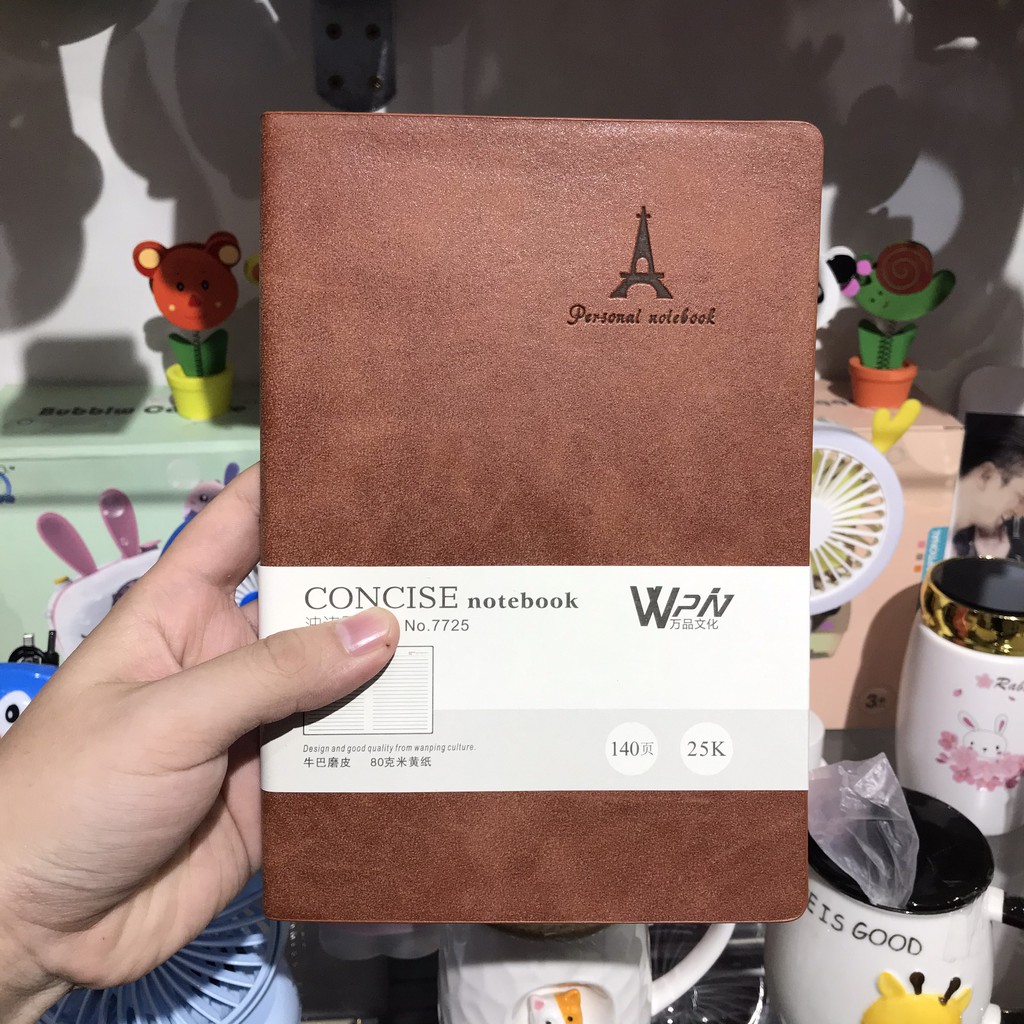 Sổ Tay Da Mịn Concise NoteBook