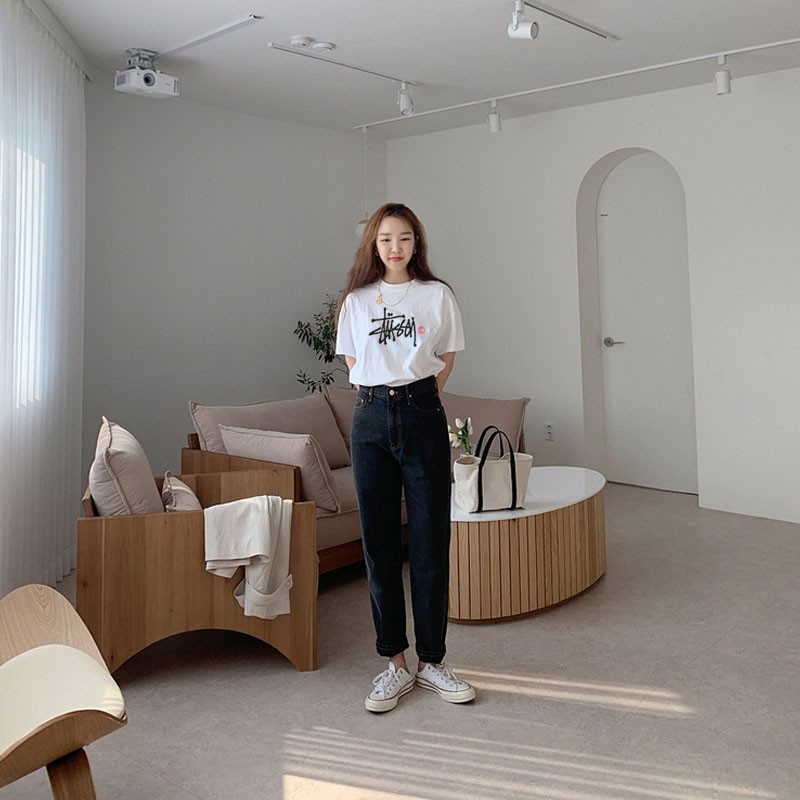 Áo thun nữ tay lỡ in chữ kiểu phông chất Cotton oversize form rộng cao cấp siêu dễ thương cực đẹp Giá Rẻ A03 | BigBuy360 - bigbuy360.vn
