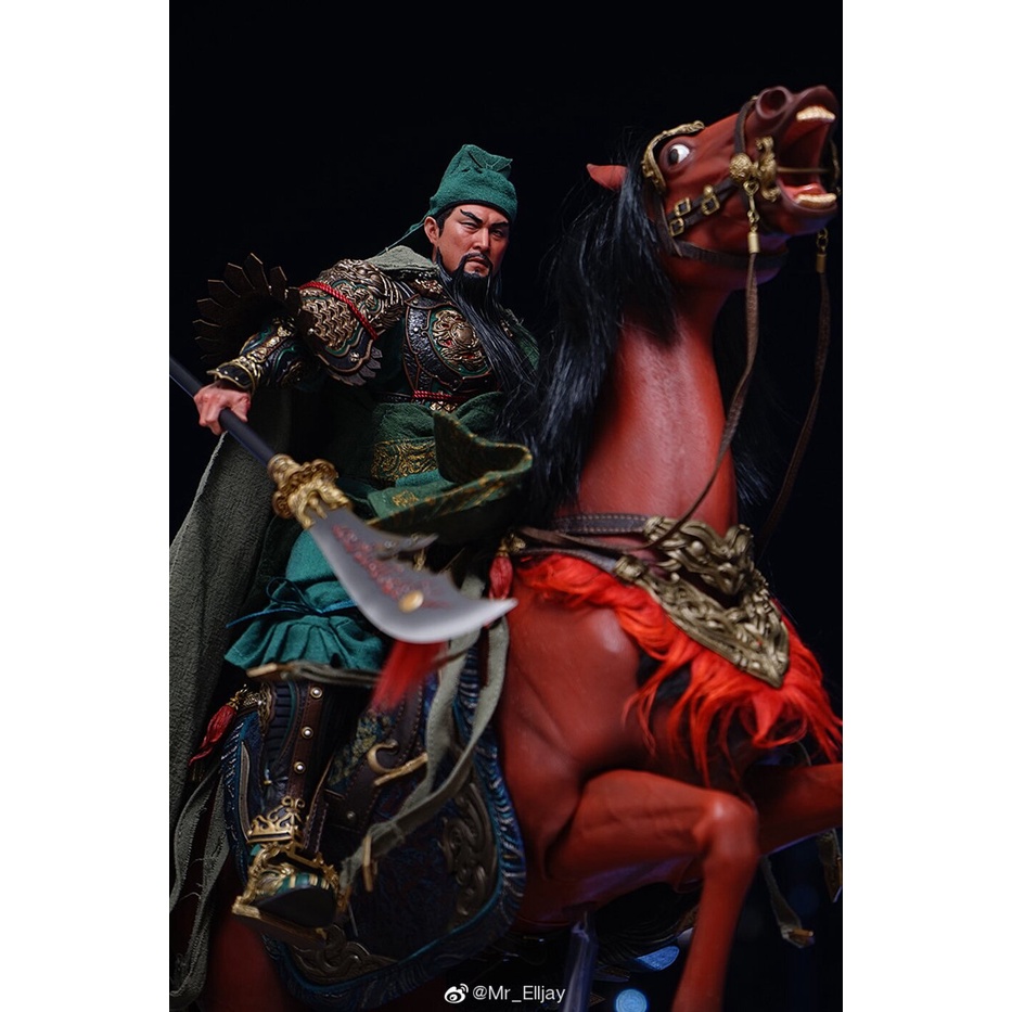 Mô hình Quan Vũ tỷ lệ 1/6 Inflames Toys - Guan Yu đồ chơi cao cấp trưng bày