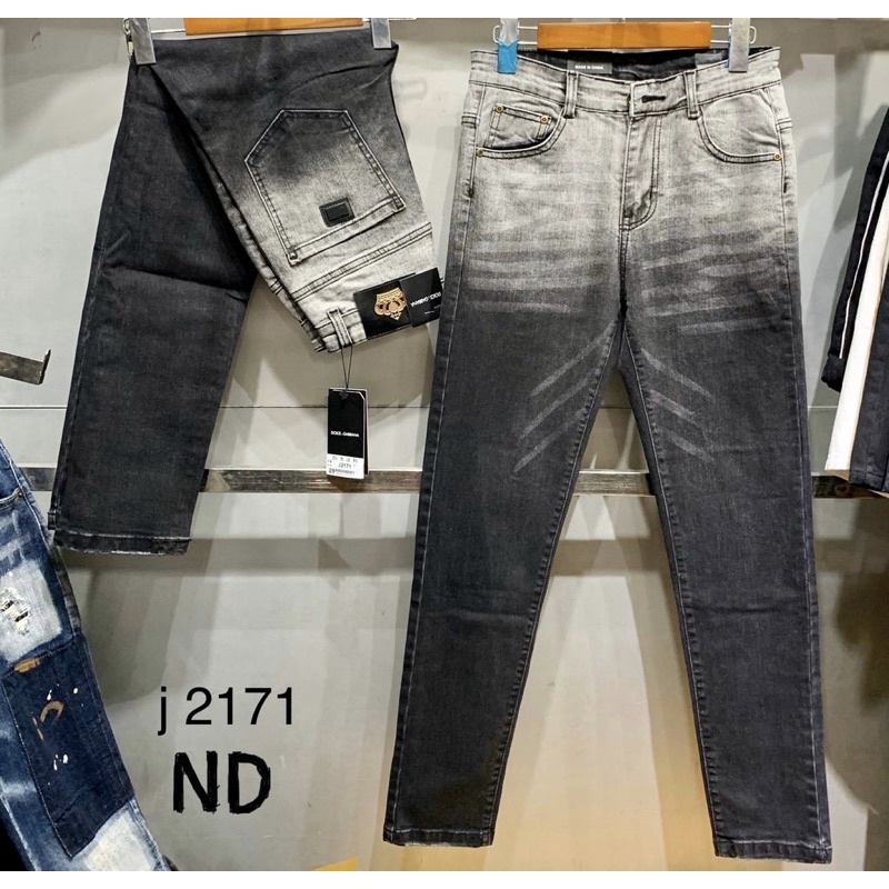 Quần Jean thời trang nam có hoạ tiết phối mầu, Quần bò côn phong cách trẻ trung cá tính btshop từ 45 đến 75 kg