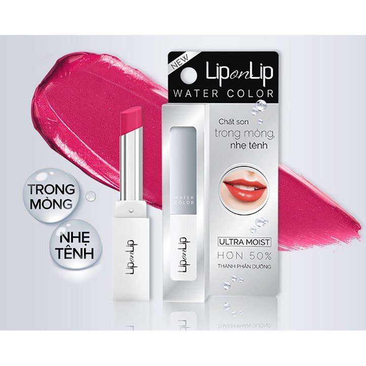 Son dưỡng có màu Lip On Lip Water Color 2.2g