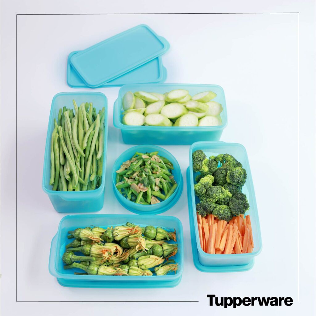 BỘ HỘP TRỮ MÁT &amp; TRỮ ĐÔNG BLUE OCEAN SET 15 Tupperware