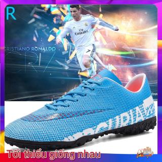 ✌[Bản gốc 100%] ✌Giày đá bóng đá banh Size:35-44 Giày bóng đá trẻ em Giày bóng đá người lớn TF C Ronaldo Mercurial Futsal soccer shoes