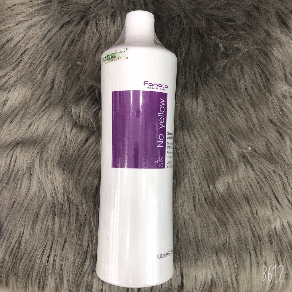 Dầu gội tím khử vàng FANOLA NO YELLOW 1000ML