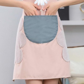 Tạp Dề Hoa Cúc Nấu Ăn Làm Bếp Chất Poly Không Thấm Nước