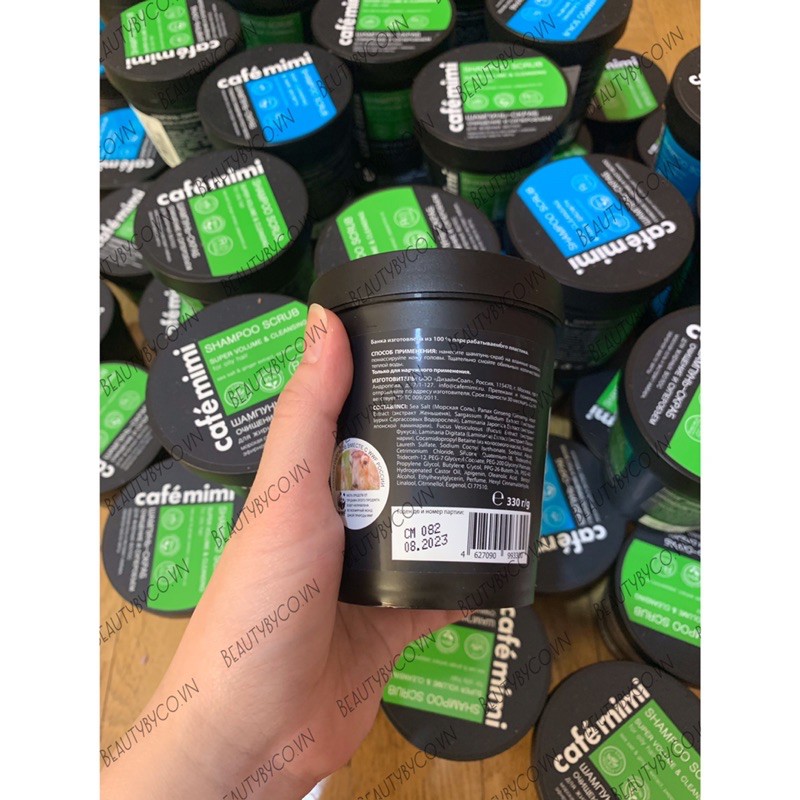 Tẩy tế bào chết cho da đầu CAFE MIMI (Da thường / Siêu dầu) | BigBuy360 - bigbuy360.vn