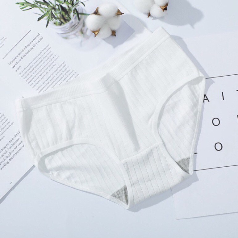 Quần Lót Cotton Tăm Gân Sọc Bản To Xuất Nhật | BigBuy360 - bigbuy360.vn