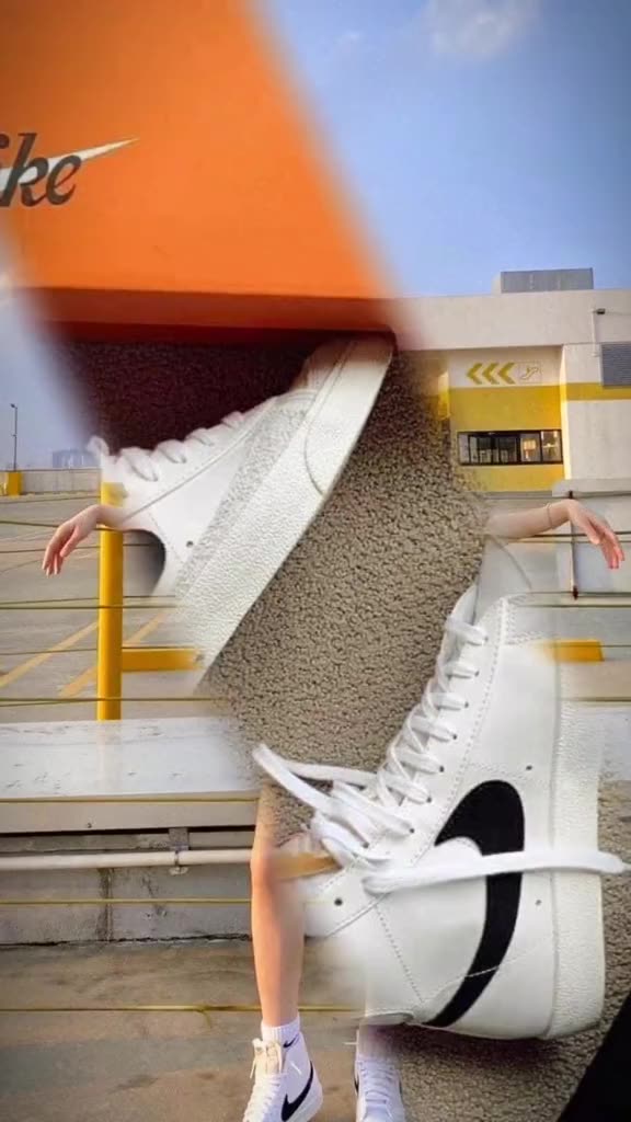 Giày_Nike Blazer Mid 77 màu đen trắng cao cổ & thấp cổ, Sneaker BLZ bản Like.Aut cao nhất Oder mới 101% full Box | BigBuy360 - bigbuy360.vn