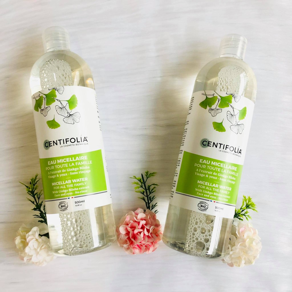 Nước tẩy trang rau má Centifolia Eau Micellaire 500ml  an toàn cho mọi loại da Joli cosmetic | BigBuy360 - bigbuy360.vn