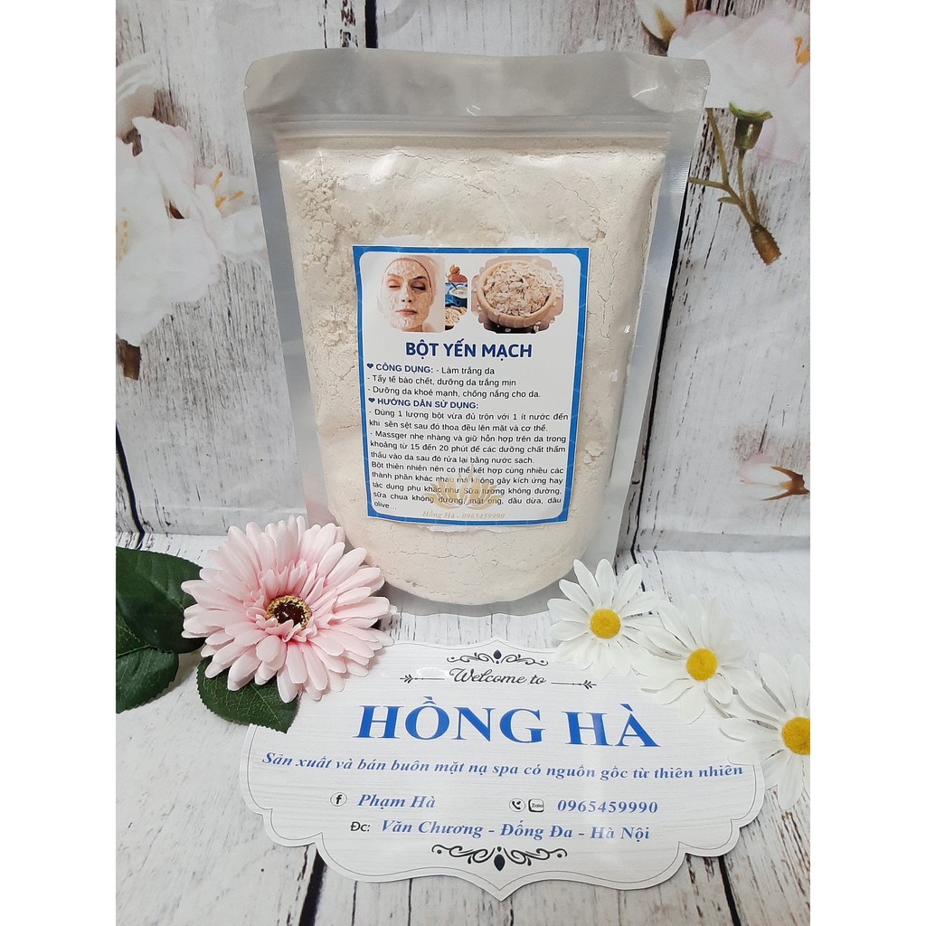 1kg Bột Yến mạch đắp mặt của Úc nguyên chất 100% Giá tại xưởng handmade