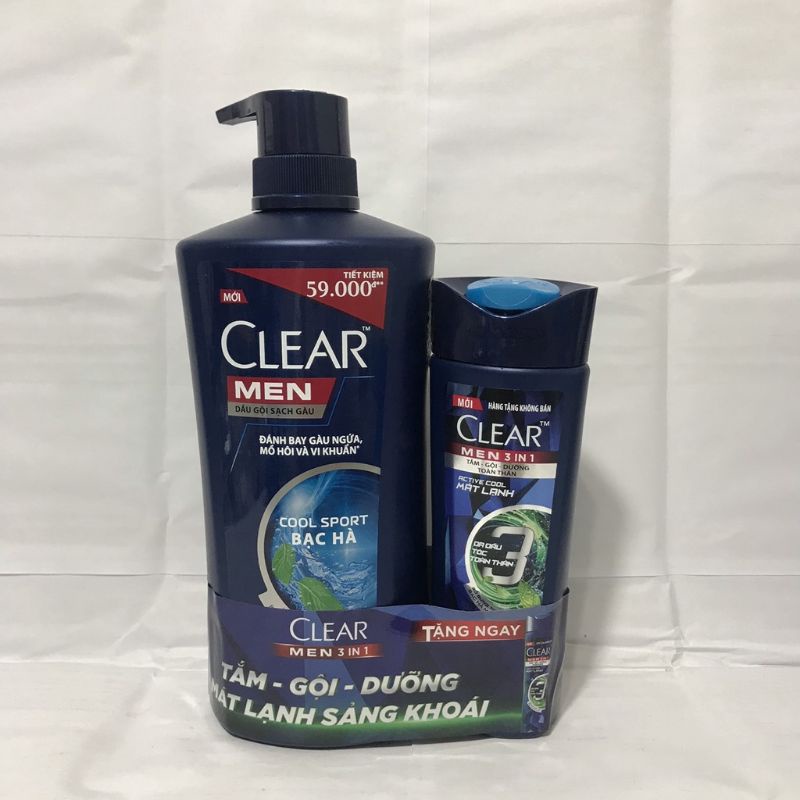 Dầu gội đầu clear men