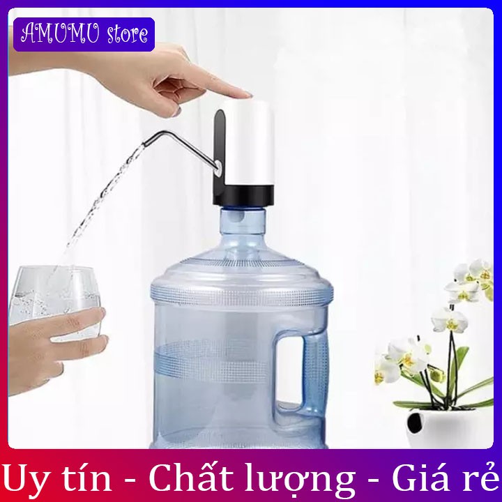 (LOẠI 1 giá cực sốc)MÁY HÚT NƯỚC BÌNH TỰ ĐỘNG HÚT XĂNG THÔNG MINH Sạc pin 1 lần dùng cả tuần