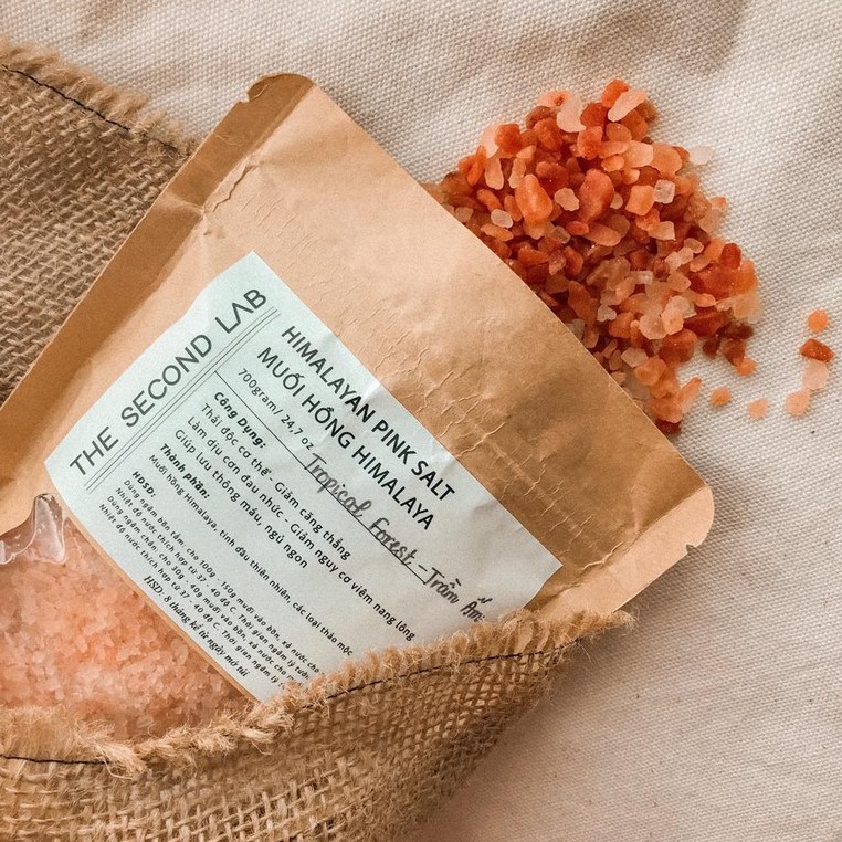 Muối Hồng Himalaya - Himalayan Pink Salt THE SECOND LAB