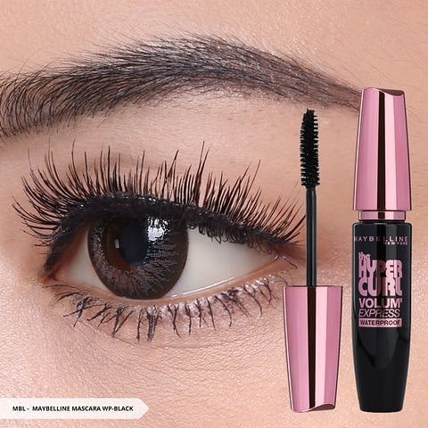Mascara Maybelline Volume Express Hyper Curl Wp Black 9.2ml. | BigBuy360 - bigbuy360.vn
