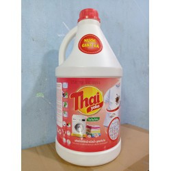 Nước giặt xả THAIYOKO Hàng THAILAND chính hãng - Can 3500ml Màu Đỏ