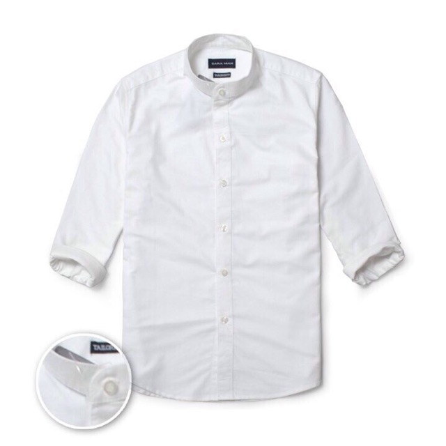 [TEDDY5 giảm 5%] Áo sơ mi nam cổ trụ VNXK thời trang (xám) | BigBuy360 - bigbuy360.vn