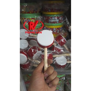Trống bỏi bằng gỗ cho bé