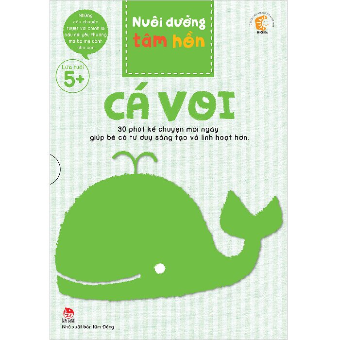 Sách - Nuôi Dưỡng Tâm Hồn - Cá Voi (Hộp 6 Cuốn)