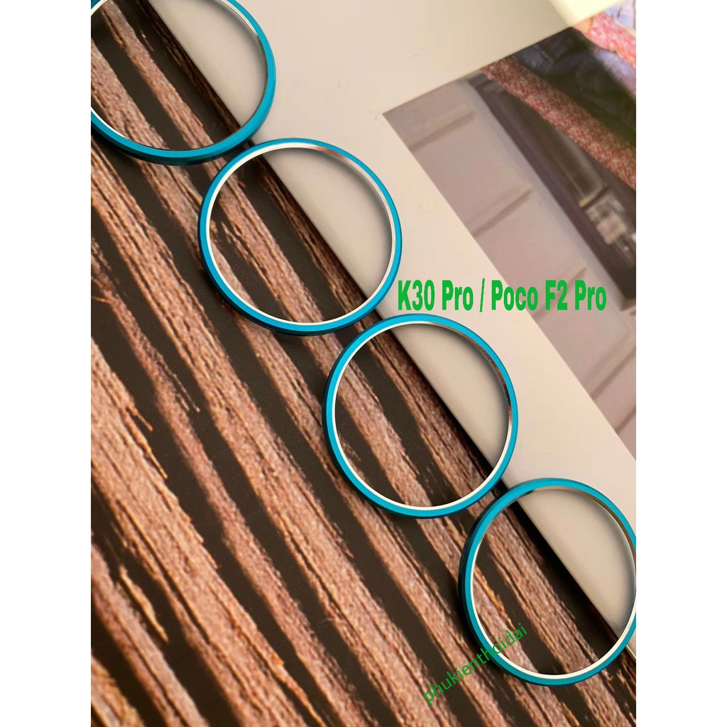 Ốp viền camera Redmi K30 Pro / Poco F3 / K40 / K40 Pro / Poco F2 Pro ( đai bảo vệ camera ) FREESHIP Từ 50k