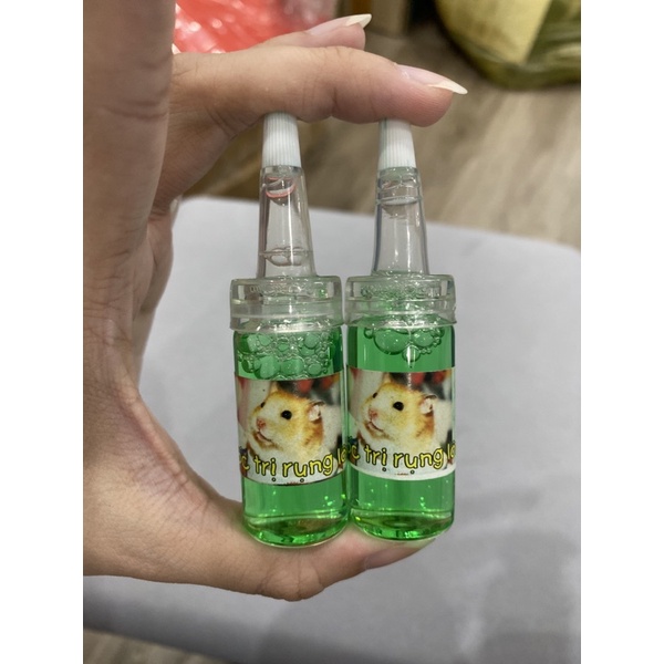 ￼Dung dịch sát trùng vết thương, nấm lở và rụng lông cho Hamster, Thỏ, Bọ, Sóc, động vật nhỏ...