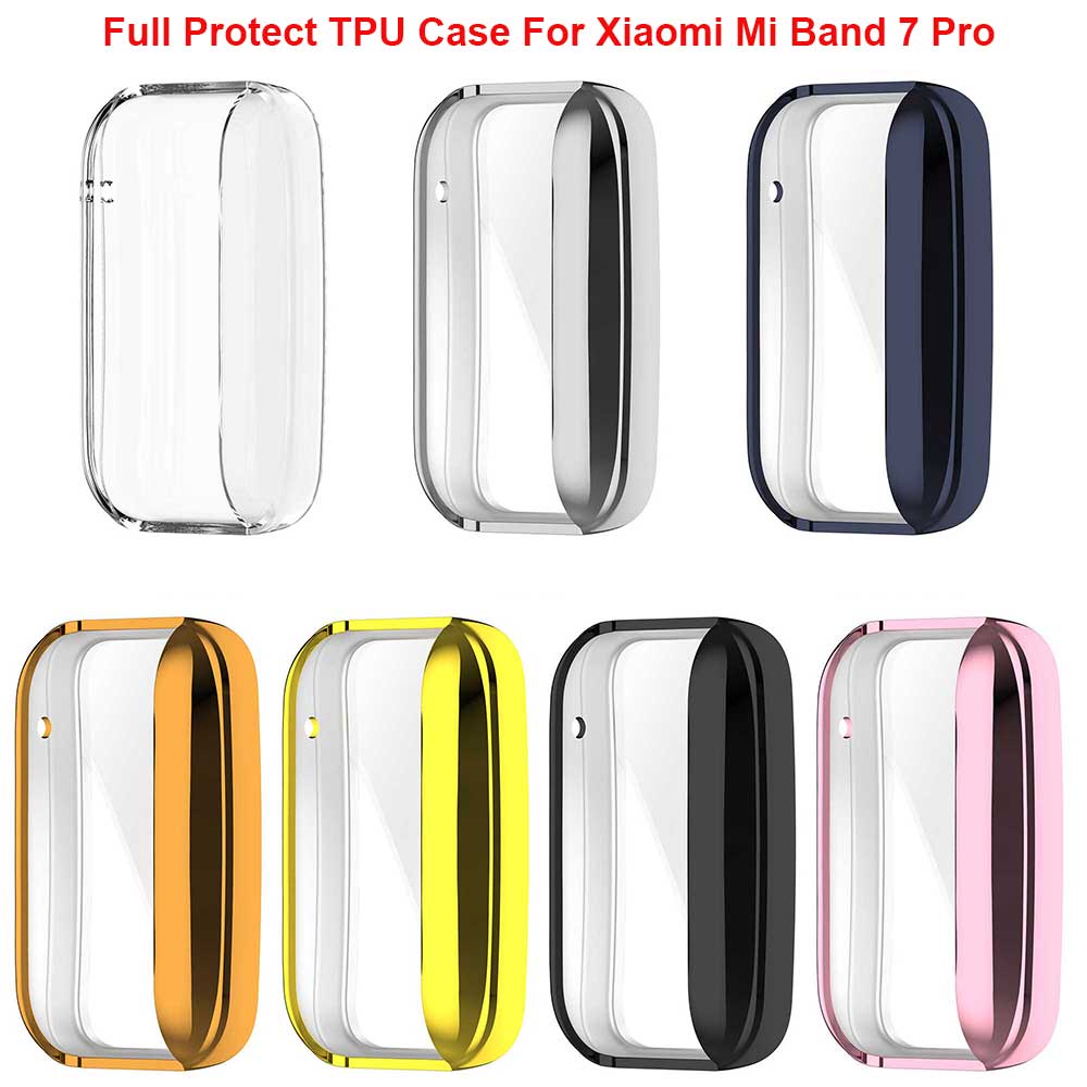 Ốp Điện Thoại Mạ Điện Bảo Vệ Toàn Diện Cho Xiaomi mi band 7 pro mi band 7 pro
