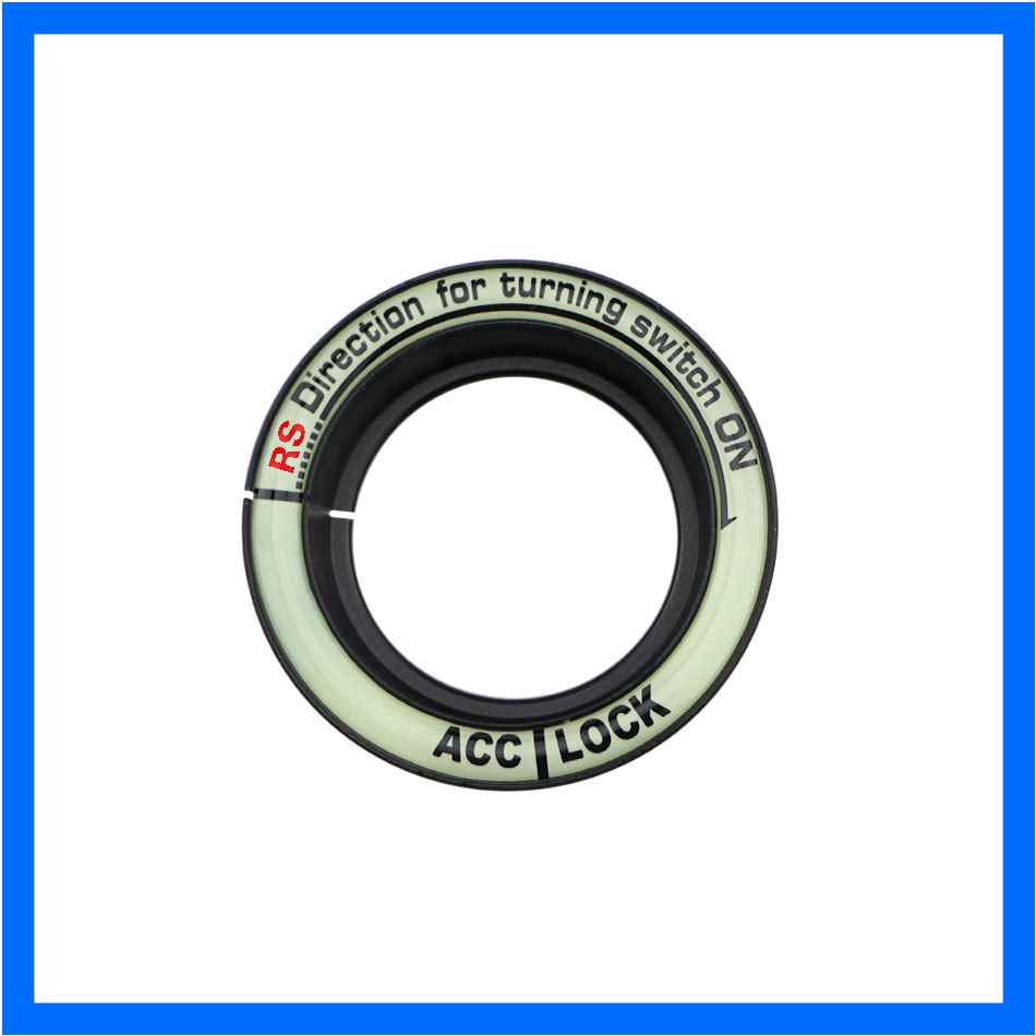 Vòng trang trí ổ cắm chìa khóa xe hơi nhiều màu sắc cho Ford Focus Everest Ranger Kuga 2012-2018 2019