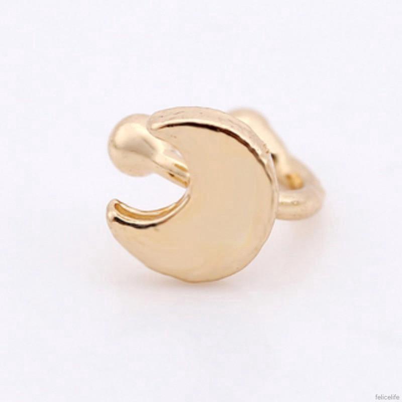 Bông tai dạng kẹp hình chữ U độc đáo thời trang cho nữ