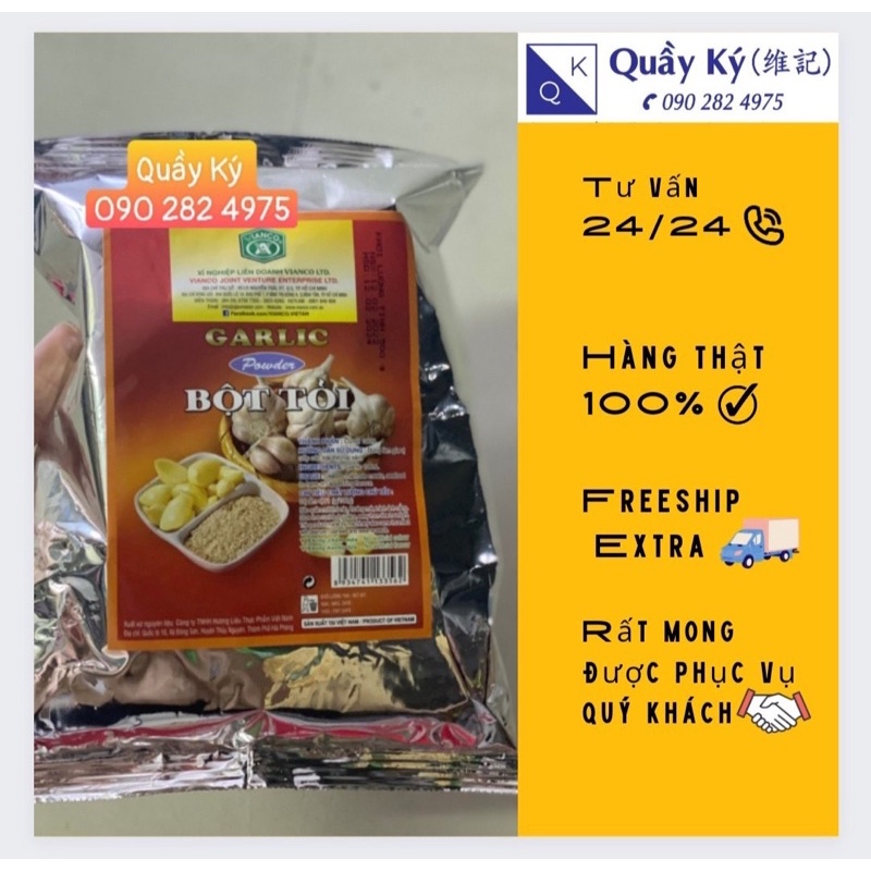 Bột tỏi Việt Ấn vianco 500g