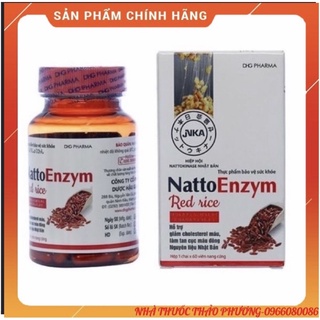 ✔Natto Enzym ✨SP của Dược Hậu Giang,nguyên liệu Nhật Bản ✨tăng cường tuần hoàn máu,làm tan cục máu đông,giảm cholesterol