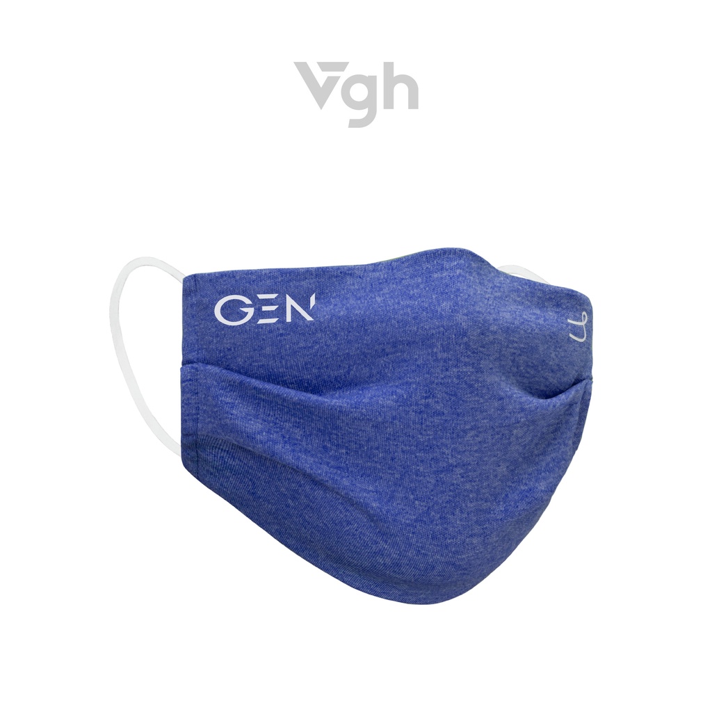 Khẩu trang vải công nghệ GenMask vô hiệu hóa vi khuẩn, thoải mái, dễ chịu - Chính hãng VG Healthcare - Hộp 1 chiếc