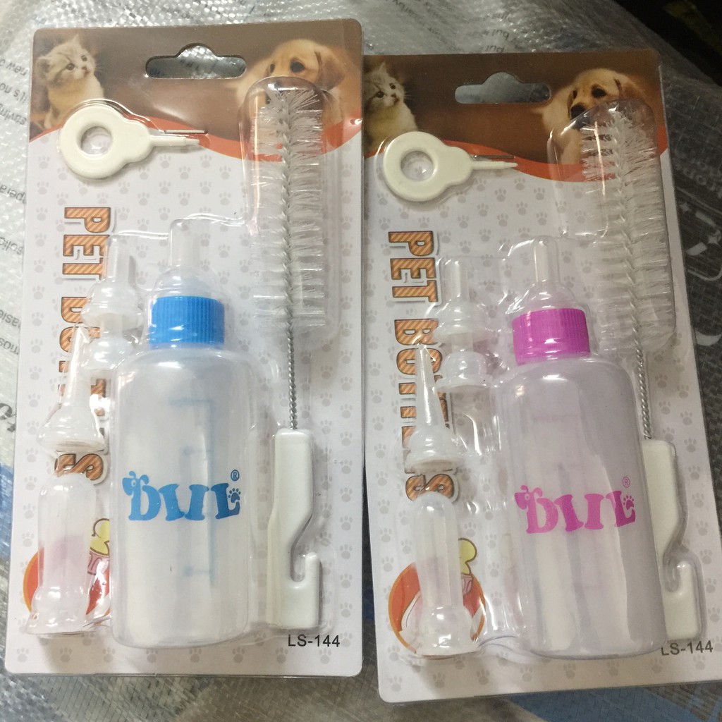 Bình Ti Bình Sữa Chó Mèo Sơ Sinh Pet Bottles Dill 60ml